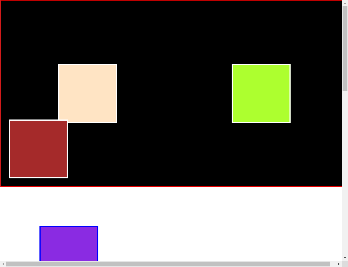 child object stays within parent block