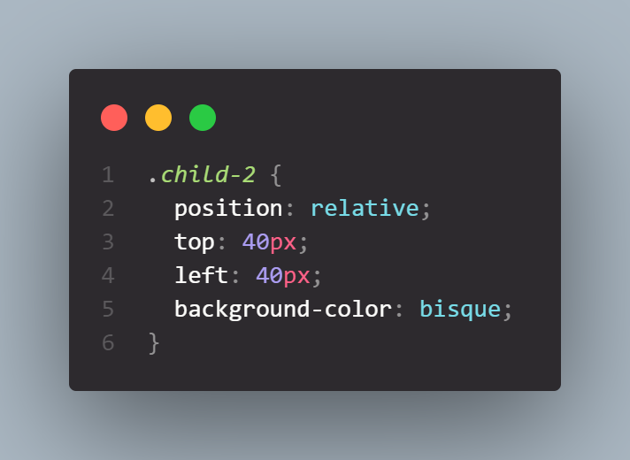 HTML setup