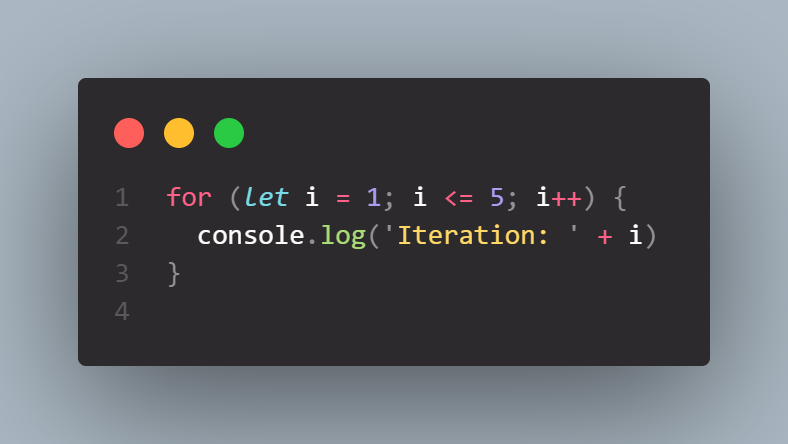 for Loop